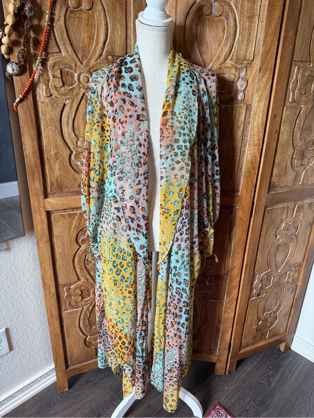 A Beautiful Soul maxi Kimono.